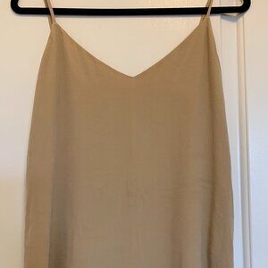 L'AGENCE silk camisole cami in Cappuchino, size small NWOT